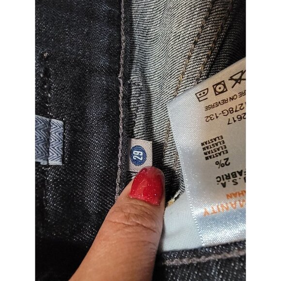 Citizens Of Humanity By Jerome Dahan Ava Low Rise Straight Leg SZ 29 - Picture 8 of 9